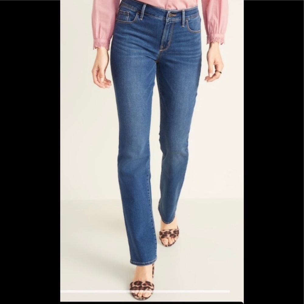 Old Navy Diva Bootcut Crater Lake Jeans